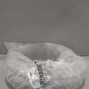 JOEJOY Small Dog Bed Cat Bed with Hooded Blanket, Cozy Cuddler Luxury Puppy Pet Bed, Donut Round Calming Anti-Anxiety Dog Burrow Cave Bed - Anti-Slip Bottom and Machine Washable 23 inch