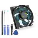 Internal Cooling Fan Replacement for Xbox One S Console Fan Cooler CPU Cooling Fan with Screwdriver