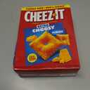Cheez-It Cheese Crackers, Baked Snack Crackers, Lunch Snacks, Family Size, Extra Cheesy, 21oz Box (1 Box) (EXP 05/15/26)
