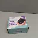 Child Safety Door Knob Cover (4 Pack) HardtoRemove DualLock Door Handle Covers for Kids  Reusable Baby Proof Door Knob Locks  Installs Easily, No Tools Needed (Black)