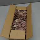 Artificial Flower Fake Silk Hydrangea Heads Bouquet with Stems Bulk for Fall Decoration Table Center Christmas Indoor Outdoor Faux Floral Realistic with Leaves Plants Crafts 8PCS(Brown)