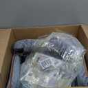 Dog Car Seat - Memory Foam Dog Booster Seat for Small Dogs Up to 25lbs-Elevated Pet Car Seat with Storage Pockets and Dog Seat Belt-Soft Pet Travel Bed for Front & Back Seats-Removable Washable-Grey