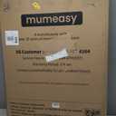 Mumeasy 36" High Extra Tall Dog Gate, 29.6"-40.5" Wide Pressure Mounted Tall Baby Gate for Dog, Auto Close Pet Gate with Door for Stairs,Doorways,House,Black