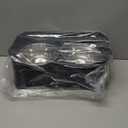 Elevated Dog Bowls for Small Medium Dogs - Adjustable Mess Proof Raised Dog Bowl Stand with 2 Premium 17oz Stainless Steel Food Bowl Dish Feeder Adjusts to 2.6’’- 5.3’’ Non-Slip Black