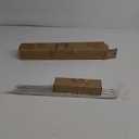 Silver Curtain Rods 18 to 60 Inches(1.5-5 Feet), 5/8 inch Splicing Drapery Rods, Small Curtain Rods Set, Size: 18''-60'', Silver