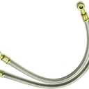 DJ-Motor M10 x1.25 Radiator Oil Cooler For Dirt Bike (8-10 Oil Cooler Hose)