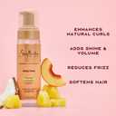 SheaMoisture Curl Mousse for Curly Hair, Coconut & Hibiscus Styling Mousse for Frizz Control & Volume, with Shea Butter, 7.5 oz
