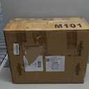 FITKS360 Under Desk Elliptical & Mini Exercise Bike - Seated Electric Leg Exerciser Under Table Oval Electric - Seniors Sit Exerciser Full Assembled Pedal with Remote Control