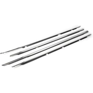 GZYF Auto Window Seal Weather Stripping, 4PCS Window Moulding Trim Seal Belt Weather Strip for Honda Accord 2008-2012, 4-Door Sedan,Replaces#72410-TA0-A01 72450-TA0-A01 72910-TA0-A01 72950-TA0-A01