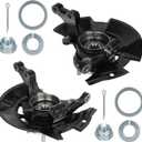 2 PCS Front Steering Knuckles Assembly Kit for Hyundai Sonata GL/GLS/Limited/SE 2011-2013 L4 2.4L, w/o Sport Suspension, Left Driver and Right Passenger Side, 698-465 WLK465 WLK464 698-464