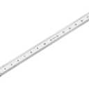 uxcell Straight Ruler 50cm 20 Inch Metric Stainless Steel Measuring Rulers Tool 0.7mm Thickness with Inch & Centimeters Precision Drawing Ruler