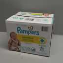 Pampers Baby Wipes, Sensitive, Water Based Wipe, Clinically Proven, Hypoallergenic, and Unscented for Babies, 336 Wipes Total (4 Flip-Top Packs)