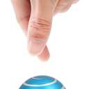 Desk-Fidget-Kinetic-Toys Cool-Gadgets: Cool-Stuff Thing Game Toy for Adult Teen Children Kid, Optical-Illusion Stress Relief Gifts for Man Women Home Office School Christmas Spinning Up 180 Seconds (XS, Ball-xs-blue)