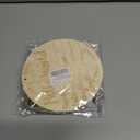 2 x Wooden Baby Announcement Sign, 5.9 Inch Hello World Newborn Birth Sign With Ink Pad Markers for Nursery Name, Birthday, Baby Showers, Photo Props