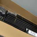 152Gal Pool Float Storage, Tabletop, Towel Bar, Zipper Doors, Lock Wheels