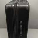 Rockland London Hardside 3 Piece Expandable Spinner Wheel Luggage Set, (20"/24"/28"), Black