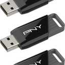 PNY 128GB Attach X USB 3.2 Gen 1 Flash Drive, Advanced Performance Up to 130MB/s Read, Everyday Data Store & Transfer, Reliable Portable Storage, Durable, Type-A, Computers, Laptops, Desktops, 3-Pack