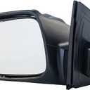 Dependable Direct Driver Side Mirror Compatible with 2005-2010 Scion tC Unpainted Non-Heated Non-Folding Power Operated Left Outside Rear View Replacement Door Mirror with Turn Signal Lamp - SC1320102