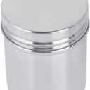 Milltrip Stainless Steel Sealed Storage Jar, Stainless Steel Sealed Food Storage Jar Portable Tea Coffee Beans Container Easy for Travel Outdoor and Camping(S)