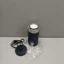 SIMPLETASTE Milk Frother, 4-in-1 Electric Milk Steamer, Automatic Warm and Cold Foam Maker and Milk Warmer for Latte, Cappuccinos, Macchiato (Blue)