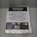 UNILIBRA 2 Pack Waterproof Pillow Protector Quilted Queen Size(21"X30") (Queen Pillow Protector)