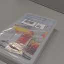 WIBIMEN Ice Cube Tray with Lid and Bin - Round Ice Trays for Freezer with Lid - Ice Cube Trays for Freezer with Ice Container (0.8"-2 Pack White)