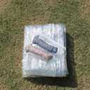 Clear Waterproof Tarps, Plastic Rainproof Tarp Cover with Grommets, Tear-Resistant, UV-Resistant for Winter Frost Frost Protection Sun Pest Protection and Covers Outdoor Plants (Size : 1.8x3m/5.9x9.8