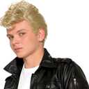 Rubies Adult Forum Novelties 50s Greaser Costume Wig, Blonde for themed parties and Halloween