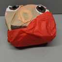 CORALMEE 8FT Christmas Inflatable Outdoor Decoration, Lying Elf Christmas Blow up Yard Decorations with Built-in LED Lights, Giant Buddy The Elf Inflatable for Lawn Garden Roof Xmas Roof Decor