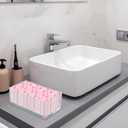 200 Pcs Pink Bow Napkins Pink and White Checkered Napkins Bow Disposable Hand Towels for Bathroom Gingham Baby Shower Napkin Disposable Decorative Bows Cocktail Napkin Birthday Wedding Party Decor