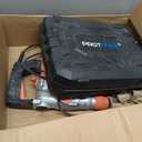 1-1/4 Inch SDS-Plus 13 Amp Heavy Duty Rotary Hammer Drill with Safety Clutch 3 Functions, Vibration Control, for Floor Tile Removal, Concrete Breaker, Including Grease, Chisels & Drill Bits (Orange)