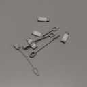 Lightning to USB C Adapter for iPhone15/16/17 Pro/17 Pro Max,Fast Charging&Data Transfer,Type C Charger Connector Cable for 17/16,Serial Adapter-Not for Headphone/OTG (White)