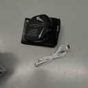 Wrist Blood Pressure Monitor for Home Use - Upgraded Large LED Screen, Dual User 240 Memories with Carrying Case, Voice Broadcast, Adjustable bp Cuff (13.5-19.5cm) - Black