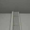 Lotus & Windoware Cordless, 2 Inch Faux Wood Blind, 39" Wide x 72" Long, Window Blinds, Blinds & Shades, Blinds for Indoor Windows, Embossed, Gray