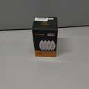 4W B22 Bayonet LED Filament Candle Light Bulb,2700K Warm White 400LM,C35 Shape Bullet Top,40W Incandescent Equivalent,Non-dimmable,4 Pack