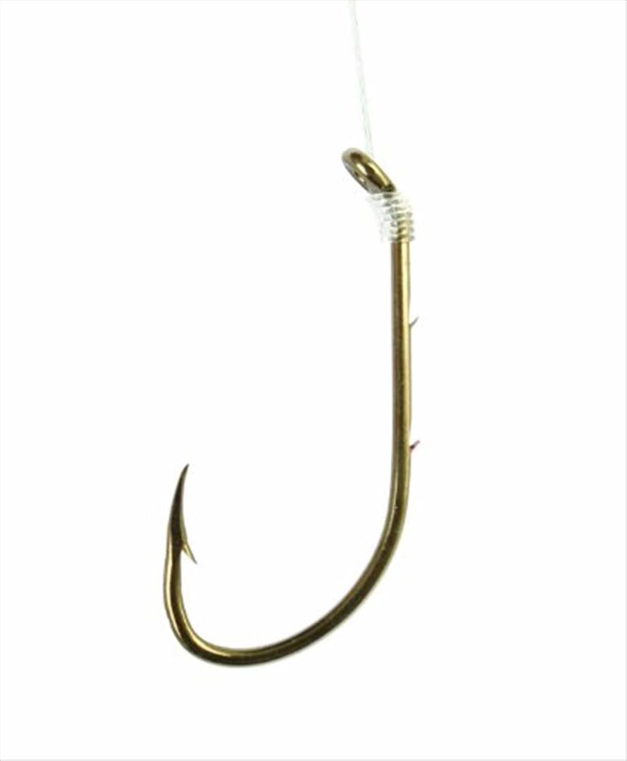 Eagle Claw Eagle Claw 139 H Baitholder Snelled Fish Hook 6 Piece ' Bronze (2)