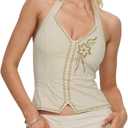 Princess Polly Women's Gustavo Top (10, Beige)