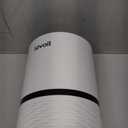 LEVOIT Air Purifiers for Home, High Efficient Filter for Smoke, Dust and Pollen in Bedroom, Filtration System Odor Eliminators for Office with Optional Night Light, LV-H132 1 Pack, White