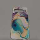 MINSCOSE Compatible with Google Pixel 6a Case,Cute Bling Glitter Thin Slim Shockproof TPU Sparkly Cover for Women Girl for Google 6a , 6.1 INCH-Dark Blue