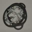 Yaktrax Diamond Grip - Full-Foot Traction on Ice, Snow, & Multi-Terrain Surfaces - Swiveling Diamond Bead Grip Points - Cold-Resistant Easy On/Off Elastic Upper Band