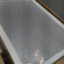 BUCATSTATE Acrylic Guinea Pig Cages for 2, 15.5 sq ft Guinea Pigs Playpen with Door, Clear Rabbit Playpen Indoor for Pigges, Hedgehogs, Quail, Chickens (47" L x 47" W x 16" H, 8 Panels)