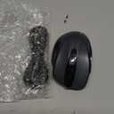 TECKNET Wireless Mouse (BT5.0/3.0 & 2.4G) Rechargeable 4800 DPI Silent USB A & Bluetooth Mouse 6 Buttons, Wide Compatibility - Grey