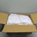 VEVOR 30 PCS White Folding Chair Covers - Ideal for Weddings, Parties, Dining, and Banquets - Universal, Washable Slipcovers for Folding Chairs - Elegant Event Dcor