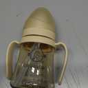 GROSMIMI Spill Proof no Spill Magic Sippy Cup with Straw with Handle for Baby and Toddlers, Customizable, PPSU, BPA Free 6 oz (Butter)