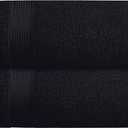 Elvana Home Cotton 2 Pack Oversized Bath Towel Set 28x55 inches, Large Bath Towels, Ultra Absorbant Compact Quickdry & Lightweight Towel, Ideal for Gym Travel Camp Pool - Black