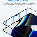 amFilm MacBook Pro 14.2 inch M5/M5 Pro/M5 Max/M4/M3/M2/M1 Chip (2021-2026) Tempered Glass Screen Protector [9H Hardness][ Anti-Scratch][ Anti-fingerprint], 1 Pack