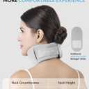 Ice Silk Neck Brace - Soft, Breathable Cervical Collar for Pain Relief & Posture Correction - Anti-Snoring Support for Comfortable Sleep - Ideal for Office Workers