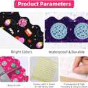 6 Rolls 196.8 Ft Disco Ball Bulletin Board Border Set - Classroom Trim - Colorful Supplies for Teachers, School & Office Decor - Perfect Birthday Theme