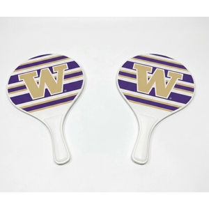 Team Pride Beach Paddle Set. Two Paddles, Two Balls, and Its Own Easy - To - Carry - Bag