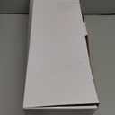 Wellmet Self-assembly Lampshade, CreamWhite, 14" Top x14" Bottom x17" High, Drum Lampshade for Table Lamp, Bedside Lamp, Floor Lamp, Fabric Replacement Lamp Shade Classic Modern Style, Spider Fitter